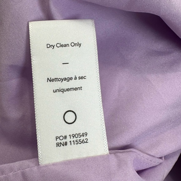 Likely Amica Tiered In Orchid Bloom Lavender Ruffle Detail on the Hem Mini Dress - Picture 9 of 12